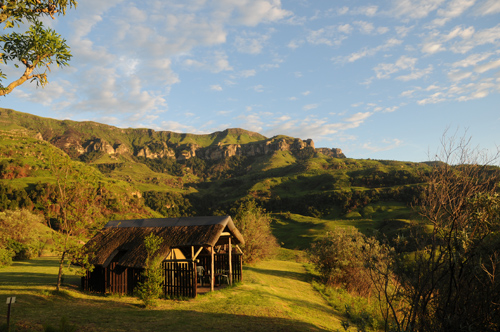 Berg Camp in Südafrika: Wander Safari in der Drakensberg-Kette, Südafrika